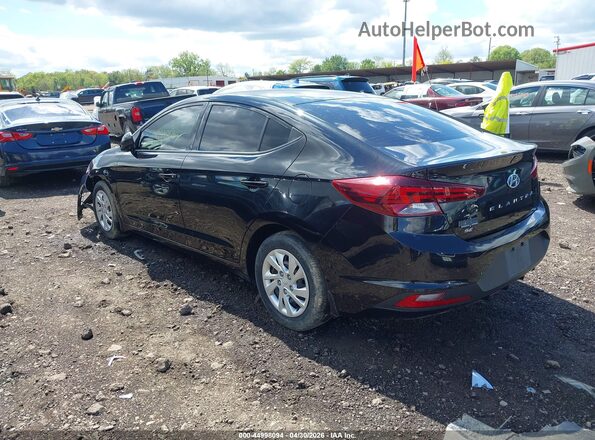 5NPD74LF2LH558704 2020 HYUNDAI ELANTRA Black Rear left