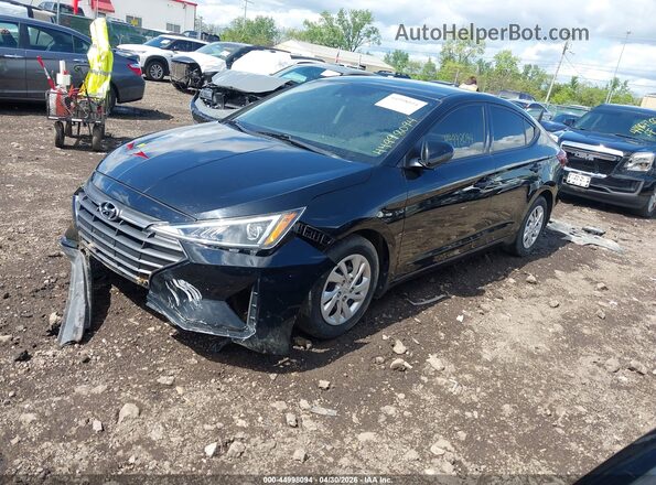 5NPD74LF2LH558704 2020 HYUNDAI ELANTRA Black Front left
