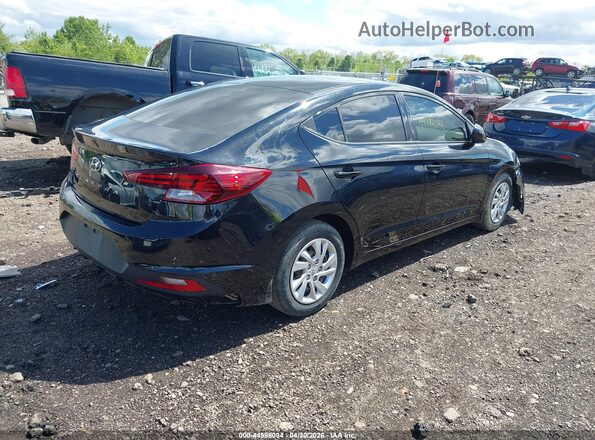 5NPD74LF2LH558704 2020 HYUNDAI ELANTRA Black Rear right