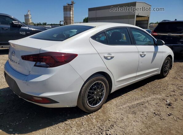 5NPD74LF2LH596451 2020 HYUNDAI ELANTRA White 