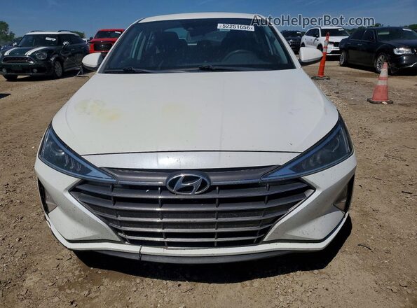 5NPD74LF2LH596451 2020 HYUNDAI ELANTRA White 