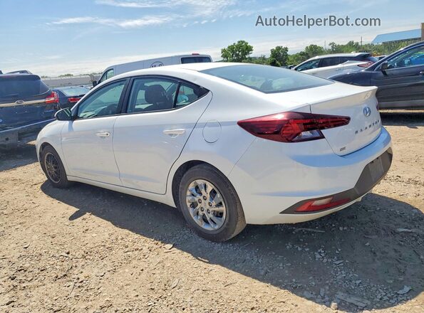 5NPD74LF2LH596451 2020 HYUNDAI ELANTRA White 