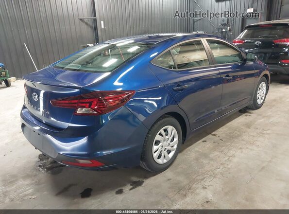5NPD74LF2LH608968 2020 HYUNDAI ELANTRA Blue 