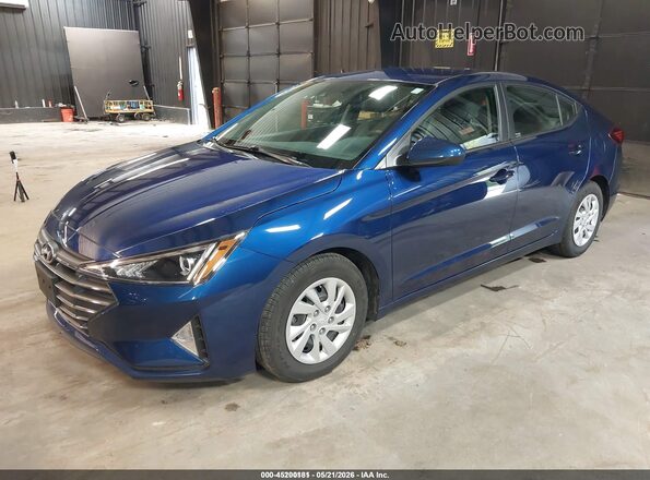 5NPD74LF2LH608968 2020 HYUNDAI ELANTRA Blue 