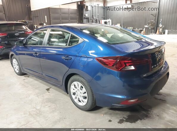 5NPD74LF2LH608968 2020 HYUNDAI ELANTRA Blue 