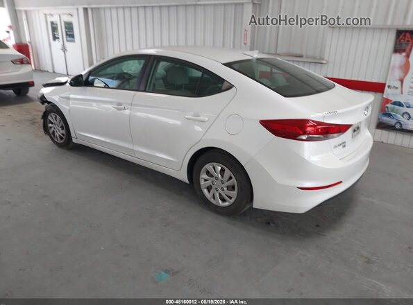 5NPD74LF3HH079165 2017 HYUNDAI ELANTRA White 