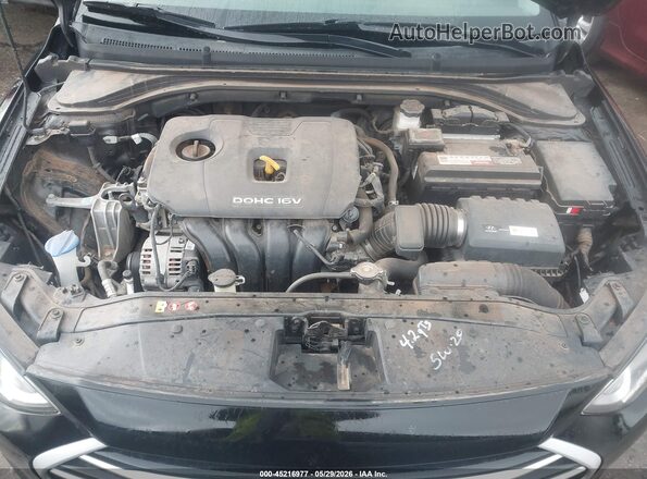 5NPD74LF3HH174504 2017 HYUNDAI ELANTRA Black უკანა ხედი