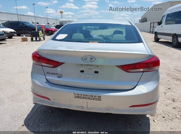5NPD74LF3JH260093 2018 HYUNDAI ELANTRA Серебряный 