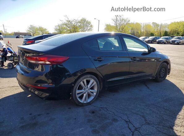 5NPD74LF3JH316727 2018 HYUNDAI ELANTRA Black 