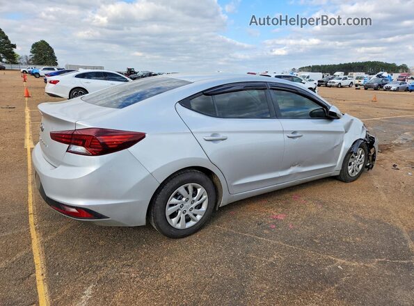 5NPD74LF3KH436092 2019 HYUNDAI ELANTRA Silver Trasero derecho