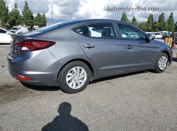 5NPD74LF3LH499582 2020 HYUNDAI ELANTRA Charcoal Trasero derecho