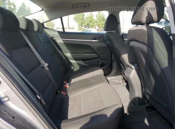 5NPD74LF3LH499582 2020 HYUNDAI ELANTRA Charcoal Vista de los asientos traseros