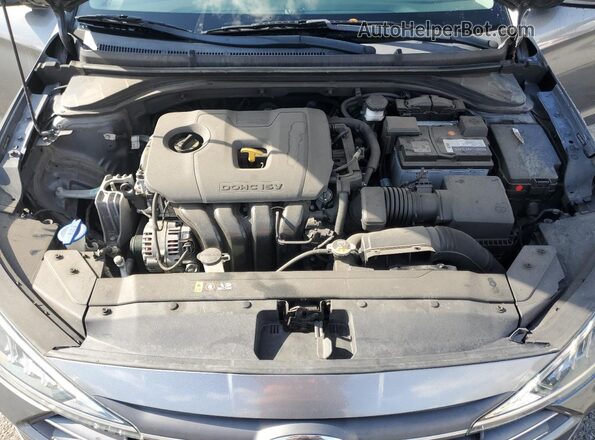 5NPD74LF3LH499582 2020 HYUNDAI ELANTRA Charcoal Vista interior trasera