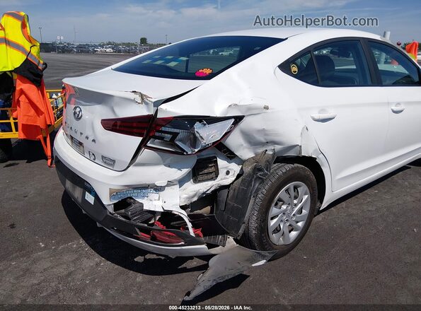5NPD74LF3LH500293 2020 HYUNDAI ELANTRA Белый Вид спереди