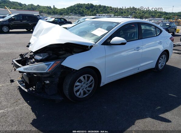 5NPD74LF3LH500293 2020 HYUNDAI ELANTRA Белый Передняя левая четверть