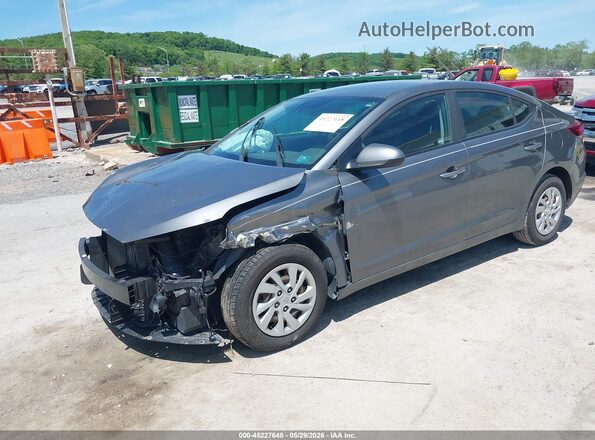 5NPD74LF3LH502593 2020 HYUNDAI ELANTRA Silver Vista tres cuartos delantera izquierda