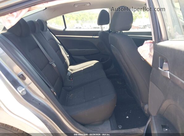 5NPD74LF3LH502593 2020 HYUNDAI ELANTRA Silver Vista de la etiqueta del VIN