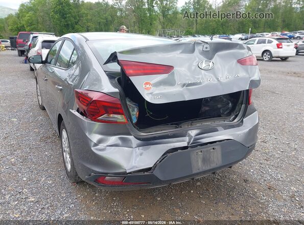 5NPD74LF3LH504201 2020 HYUNDAI ELANTRA Gray Front view