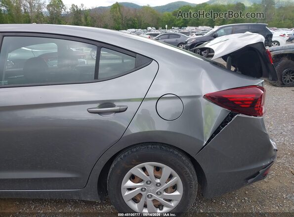 5NPD74LF3LH504201 2020 HYUNDAI ELANTRA Gray 