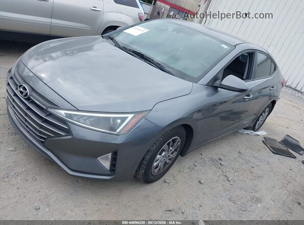 5NPD74LF3LH513626 2020 HYUNDAI ELANTRA Gray Vista tres cuartos delantera izquierda