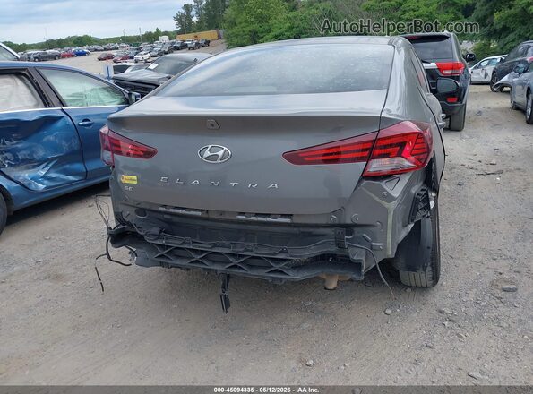 5NPD74LF3LH513626 2020 HYUNDAI ELANTRA Gray Vista frontal