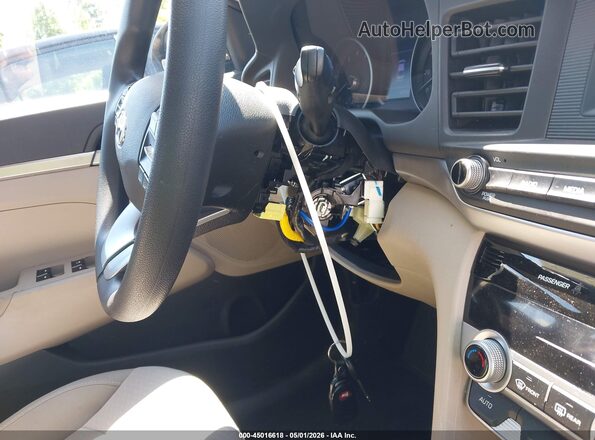 5NPD74LF3LH534024 2020 HYUNDAI ELANTRA Black Front view