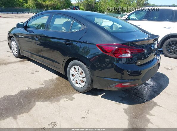 5NPD74LF3LH534024 2020 HYUNDAI ELANTRA Black Rear left