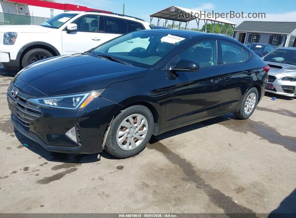 5NPD74LF3LH534024 2020 HYUNDAI ELANTRA Black Front left