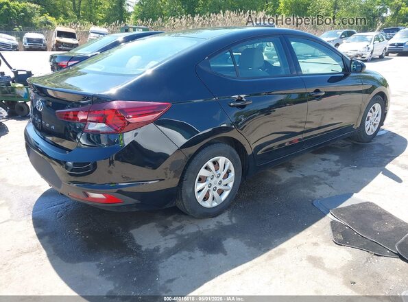 5NPD74LF3LH534024 2020 HYUNDAI ELANTRA Black Rear right