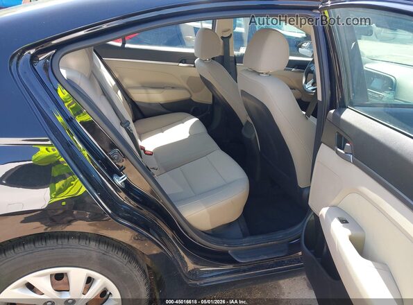 5NPD74LF3LH534024 2020 HYUNDAI ELANTRA Black VIN sticker view