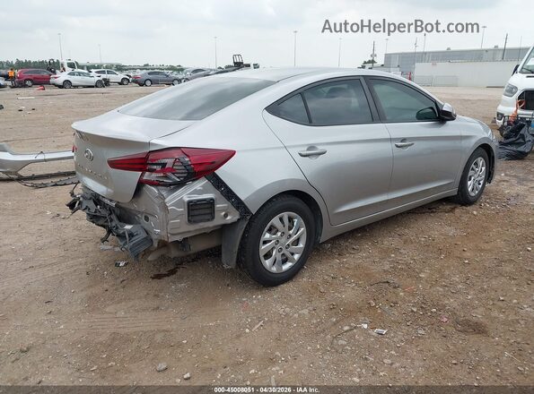 5NPD74LF3LH609188 2020 HYUNDAI ELANTRA Silver უკანა მარჯვენა