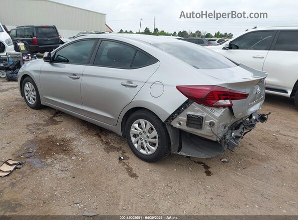 5NPD74LF3LH609188 2020 HYUNDAI ELANTRA Silver უკანა მარცხენა