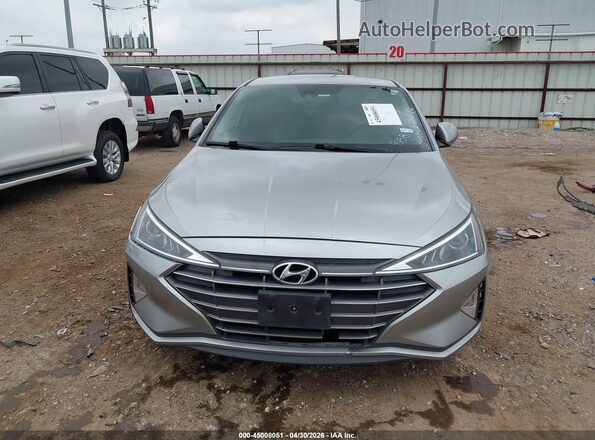 5NPD74LF3LH609188 2020 HYUNDAI ELANTRA Silver უკანა სალონის ხედი