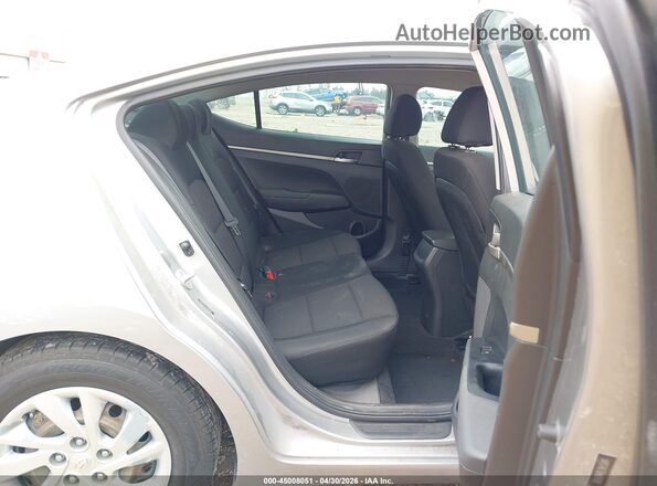 5NPD74LF3LH609188 2020 HYUNDAI ELANTRA Silver VIN კოდის სტიკერის ხედი