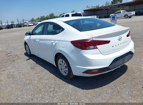5NPD74LF3LH613306 2020 HYUNDAI ELANTRA White Trasero izquierdo