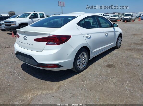 5NPD74LF3LH613306 2020 HYUNDAI ELANTRA White Trasero derecho