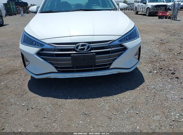 5NPD74LF3LH613306 2020 HYUNDAI ELANTRA White Vista interior trasera