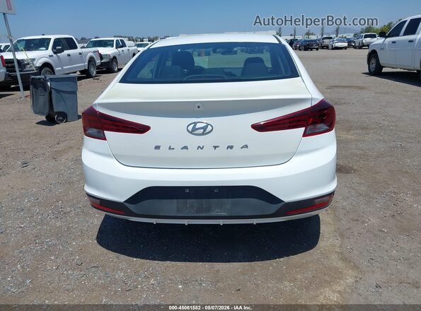 5NPD74LF3LH613306 2020 HYUNDAI ELANTRA White 