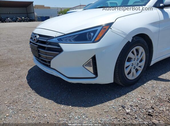 5NPD74LF3LH613306 2020 HYUNDAI ELANTRA White Vista interior de 360 grados