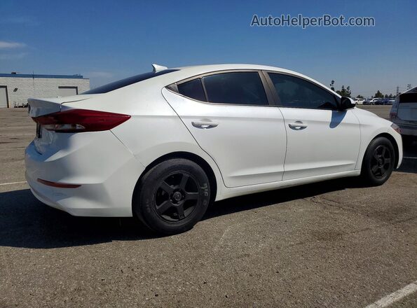 5NPD74LF4HH085069 2017 HYUNDAI ELANTRA White 