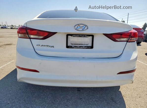 5NPD74LF4HH085069 2017 HYUNDAI ELANTRA White 