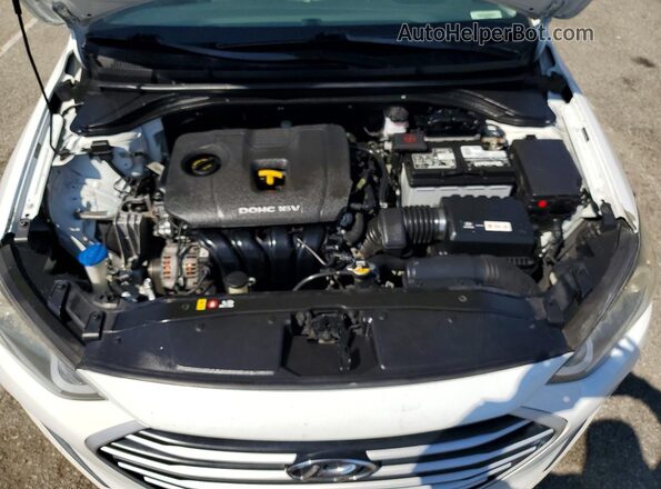 5NPD74LF4HH085069 2017 HYUNDAI ELANTRA White 
