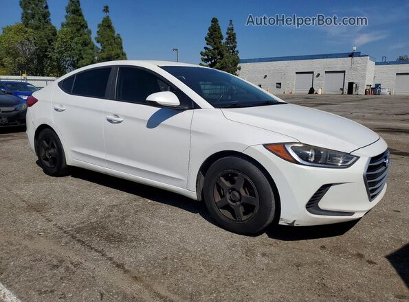 5NPD74LF4HH085069 2017 HYUNDAI ELANTRA White 