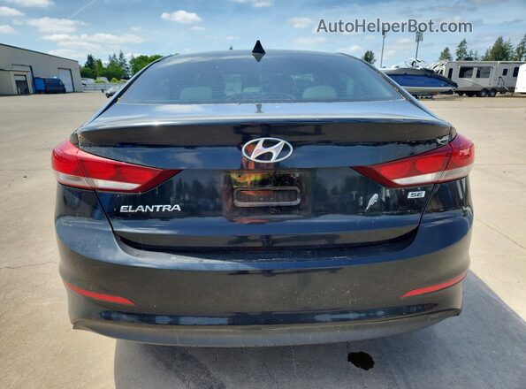 5NPD74LF4HH093673 2017 HYUNDAI ELANTRA Black 