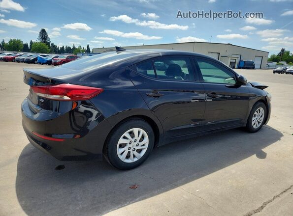 5NPD74LF4HH093673 2017 HYUNDAI ELANTRA Black 