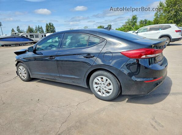 5NPD74LF4HH093673 2017 HYUNDAI ELANTRA Black 