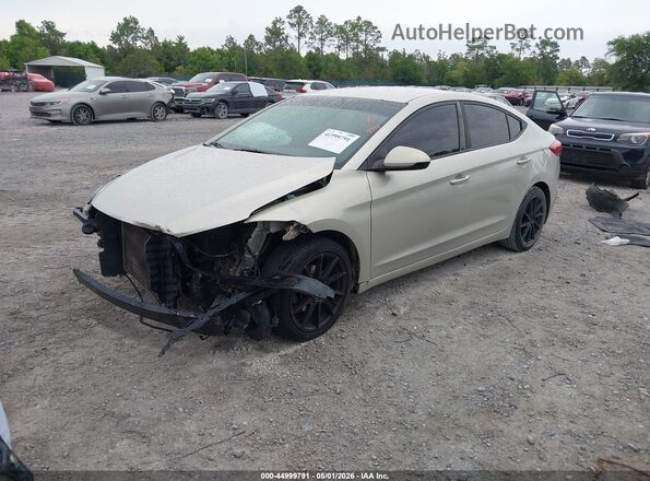 5NPD74LF4HH149188 2017 HYUNDAI ELANTRA Champagne Vista tres cuartos delantera izquierda