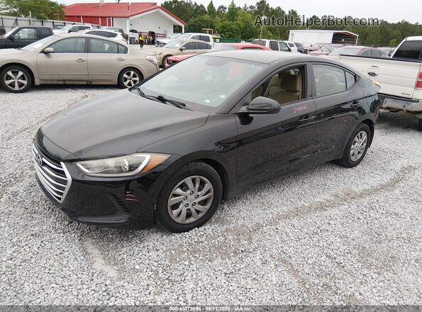 5NPD74LF4JH274133 2018 HYUNDAI ELANTRA Black 