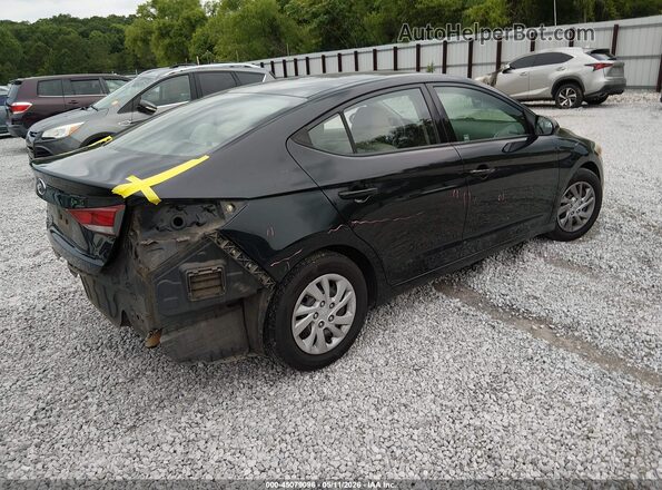 5NPD74LF4JH274133 2018 HYUNDAI ELANTRA Black 