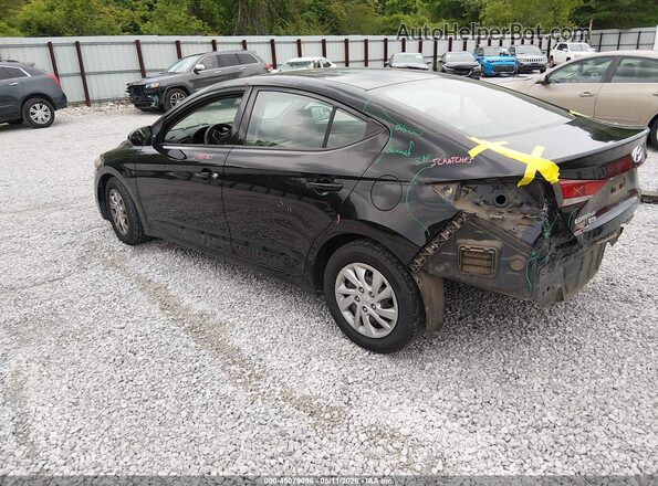 5NPD74LF4JH274133 2018 HYUNDAI ELANTRA Black 